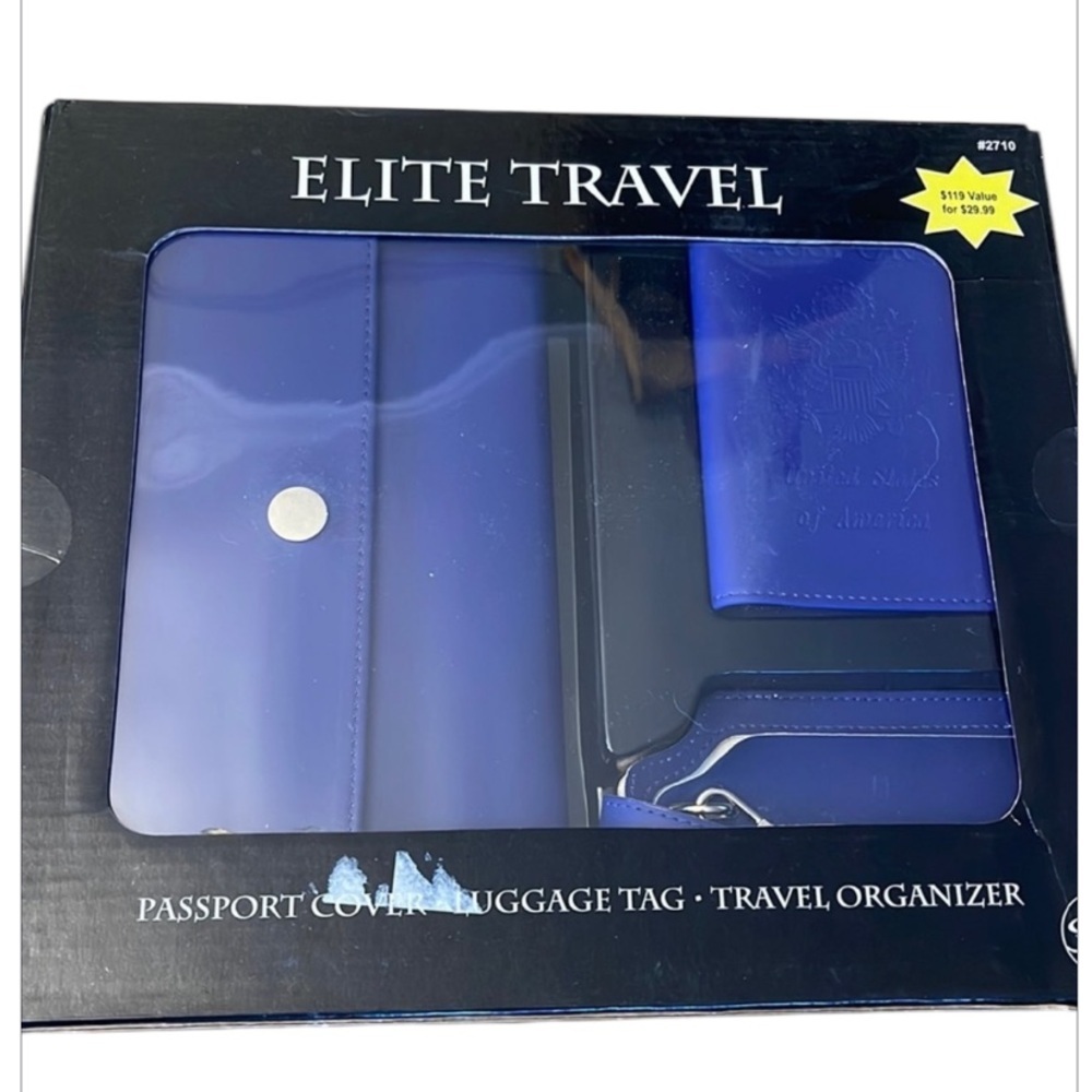 ELITE TRAVEL travel set NIB